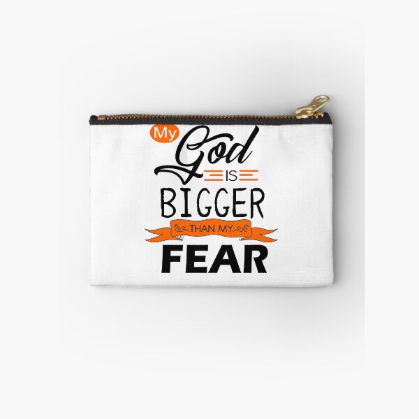 Item preview, My God is Bigger than my FEAR Inspirational designed and sold by GrownFolkMotto.