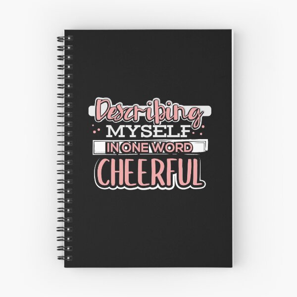 Item preview, Describing Myself in One Word Cheerful designed and sold by juniperdesign.