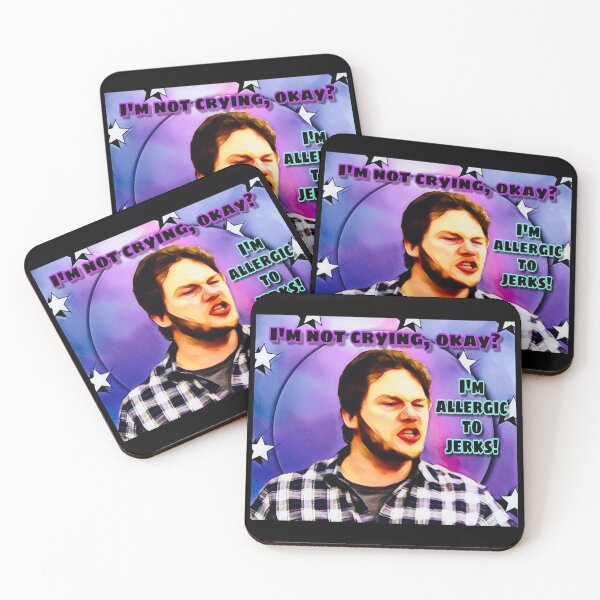 Item preview, Allergic to Jerks designed and sold by beck113.