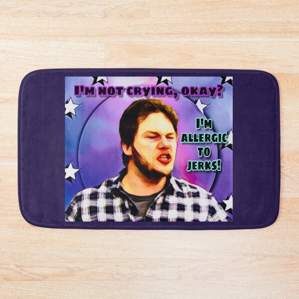 Item preview, Allergic to Jerks designed and sold by beck113.