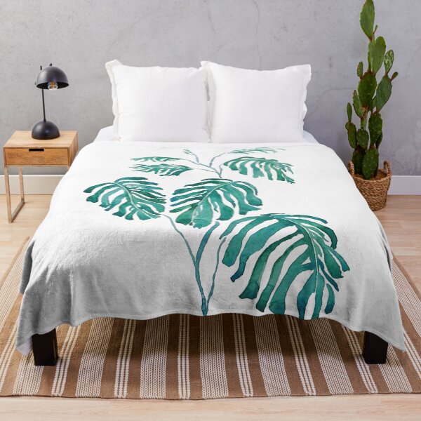 Item preview, planta monstera pintada a mano 2017 designed and sold by ColorandColor.
