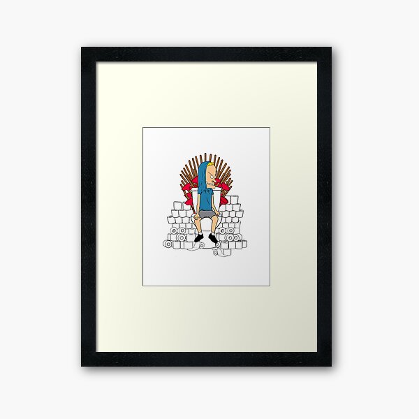 Game of Cornhole Framed Art Print