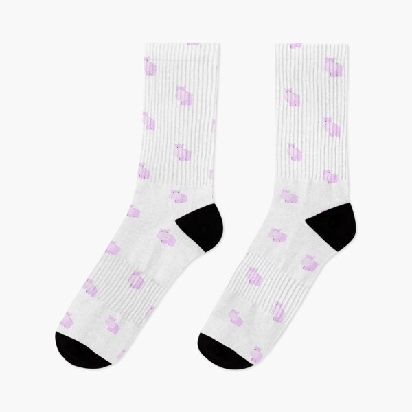 Item preview, Cute cartoon pink hippo designed and sold by wydrenpng.