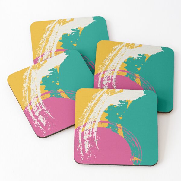 Item preview, Colorful Abstract Brush Strokes AP175-8 designed and sold by DuckyRubin.