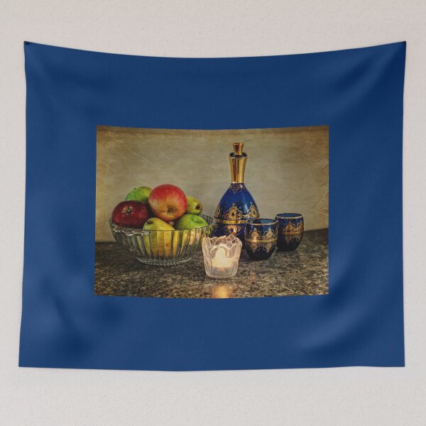 Item preview, Bowl of Fruit, Some Wine and A Candle designed and sold by Lucinda Walter.