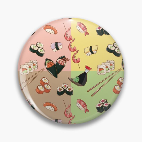 Item preview, Sushi designed and sold by Pink Pineapple Works.