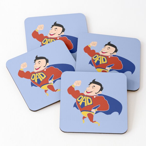 Item preview, Super Dad Black Hair Father's Day Pick Background Color designed and sold by lorrinani.