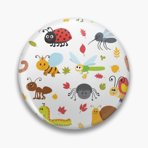 Item preview, Creepy Crawly Bugs Insects designed and sold by Pink Pineapple Works.