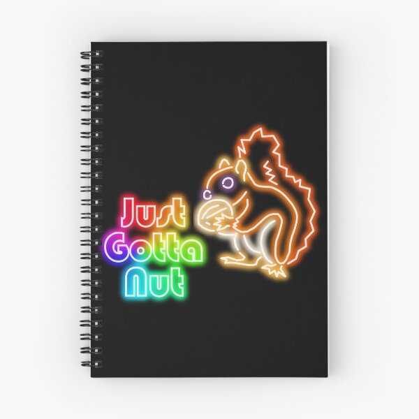 Item preview, Squirrels Just Gotta Nut Glowing Neon Sign designed and sold by gkillerb.