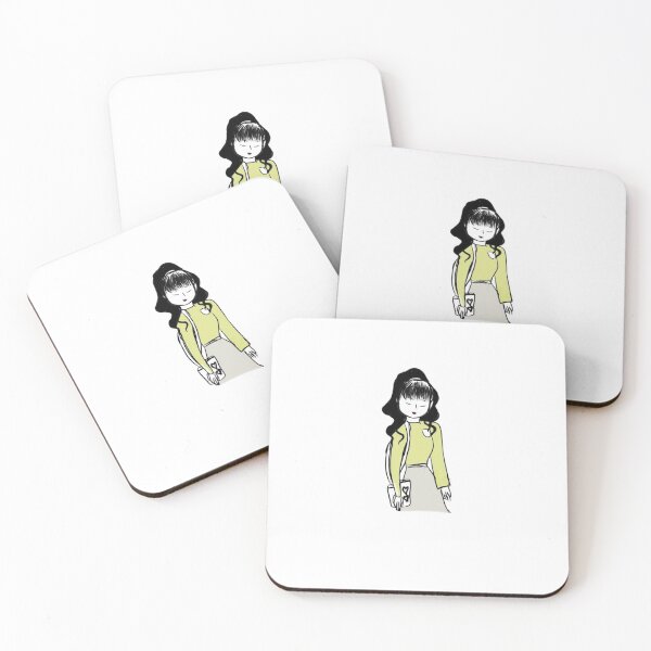 Item preview, Casual Cute  Japanese Girl with bangs  designed and sold by Lexthellamasart.