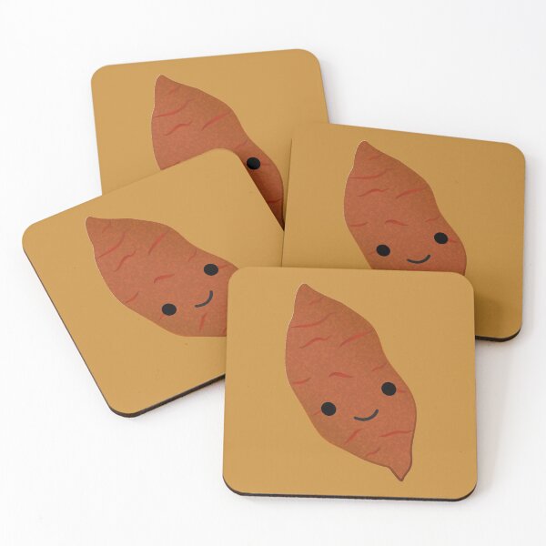 Item preview, Cute Kawaii Smiling Sweet Potato designed and sold by Hedgie Designs.