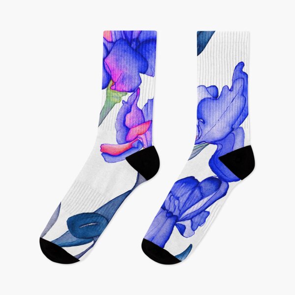 Item preview, Blue and Purple Iris designed and sold by Siara-Studio.