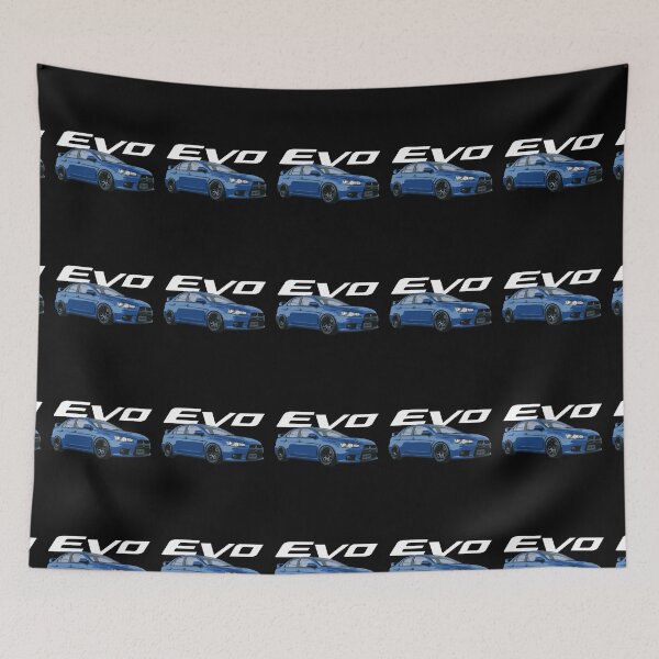 Item preview, EVOLUTION x EVO 10 JDM Mitsubishi Octane Blue designed and sold by cowtownCOWBOY.