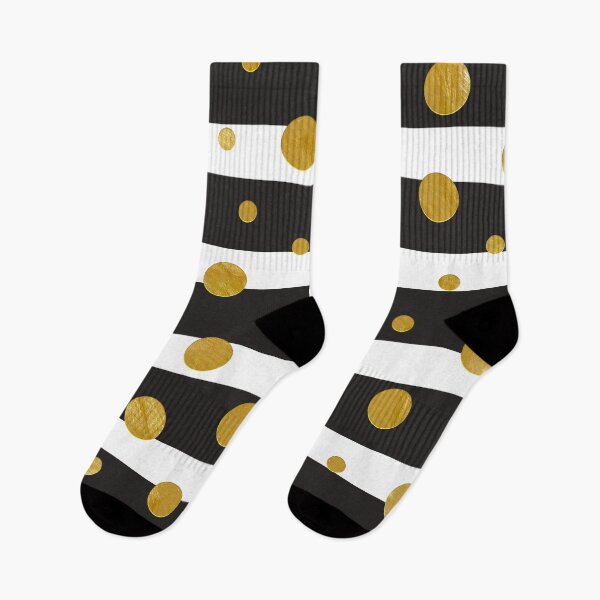 Item preview, Stylish Elegant Stripes 1 (with Golden Dots) designed and sold by lematworks.