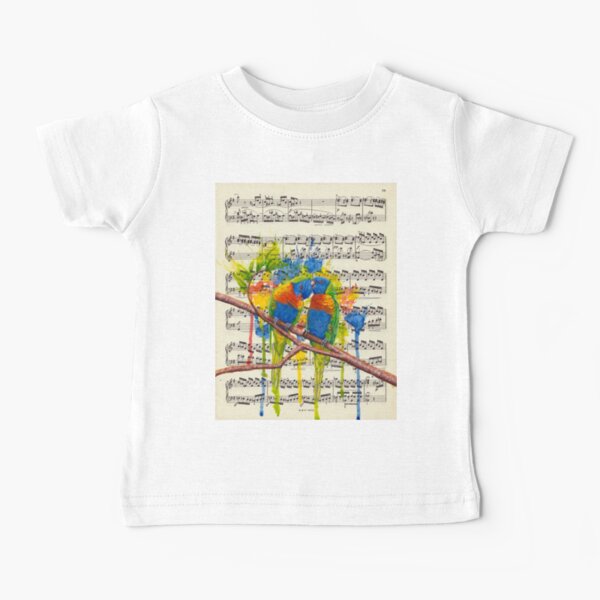 Rainbow Lorikeets Baby T-Shirt