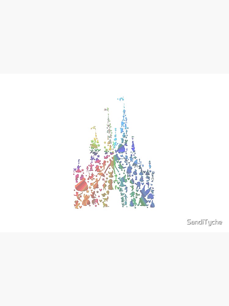 Happiest Castle On Earth (Rainbow Explosion) by SandiTyche