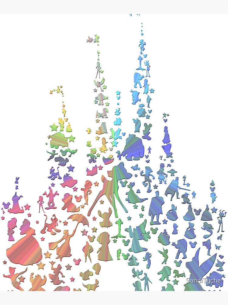Happiest Castle On Earth (Rainbow Explosion) by SandiTyche