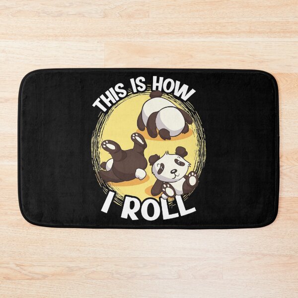 Item preview, This Is How I Roll Panda Bear Pun designed and sold by perfectpresents.