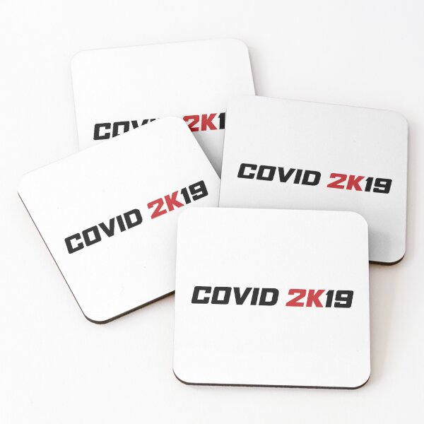 Item preview, COVID-2K19 (black) designed and sold by AMangoTees.