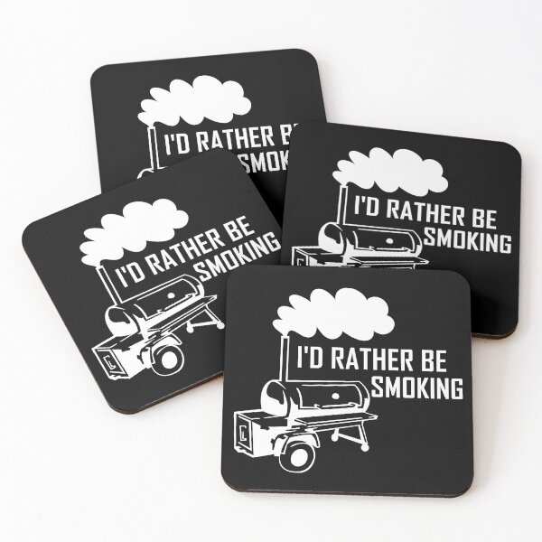 Item preview, I'd Rather Be Smoking |Smoker grill designed and sold by FloWynn.