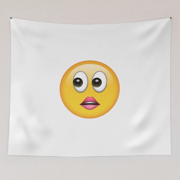 Item preview, eyes lip emoji designed and sold by heccingstickers.