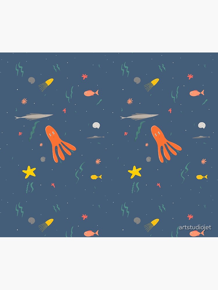 Ocean sea animals by artstudiojet