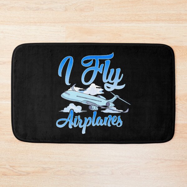 Item preview, I Fly Airplanes Pilot Plane Piloting License designed and sold by perfectpresents.