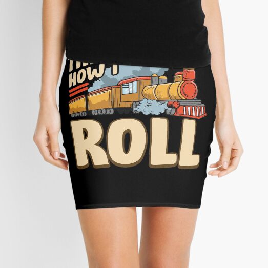 Item preview, This Is How I Roll Train Pun Model Steam Train designed and sold by perfectpresents.