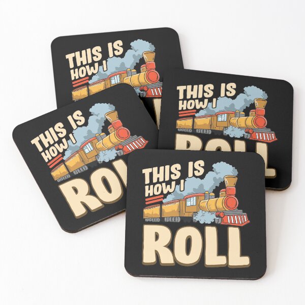 Item preview, This Is How I Roll Train Pun Model Steam Train designed and sold by perfectpresents.