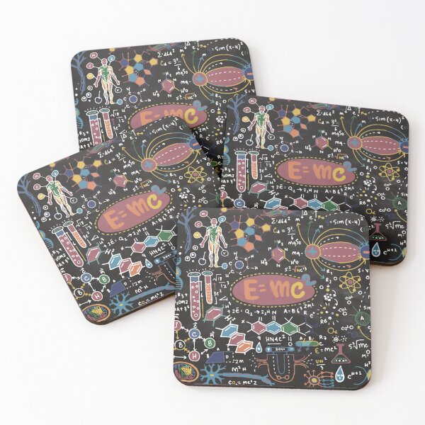Science Forever! Coasters (Set of 4)