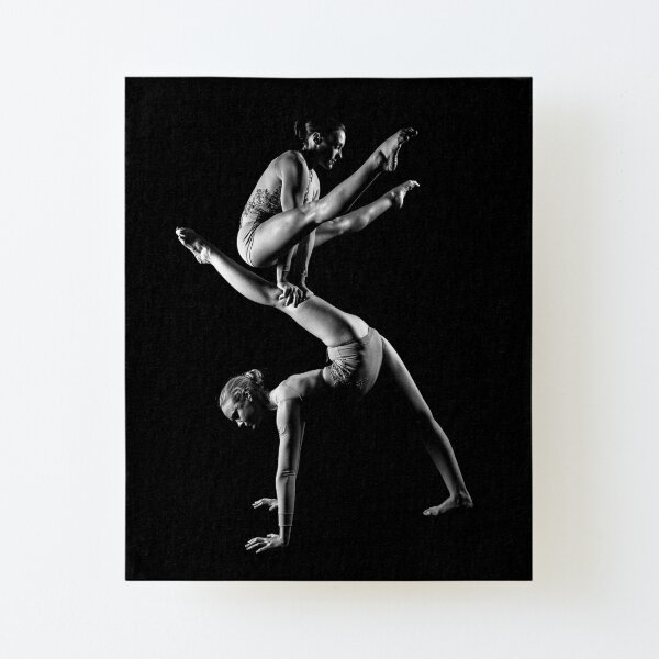Hilary & Cameron Canvas Mounted Print
