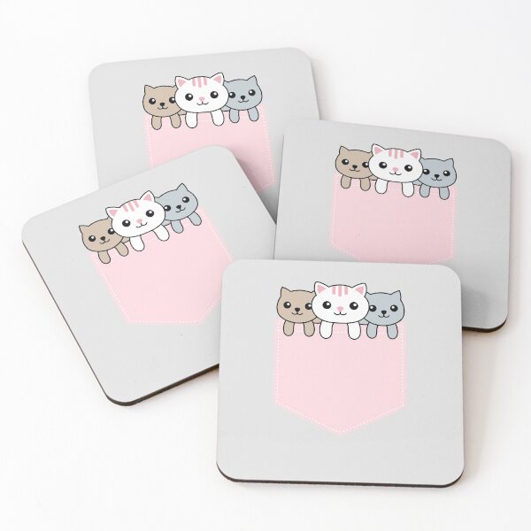 Item preview, Pocket pet kittens designed and sold by wydrenpng.