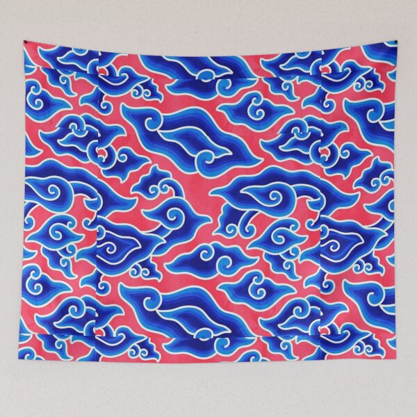 Item preview, Batik Pattern "Mega Mendung" designed and sold by HopeDetour.