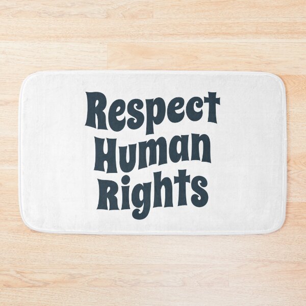 Item preview, Respect Human Rights (Inspirational and Motivational Political Quote • Vintage Classic 70's Look) designed and sold by SassyClassyMe.