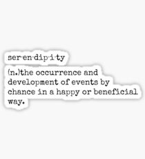 Serendipity Sticker