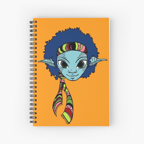 Jimi Elf Spiral Notebook