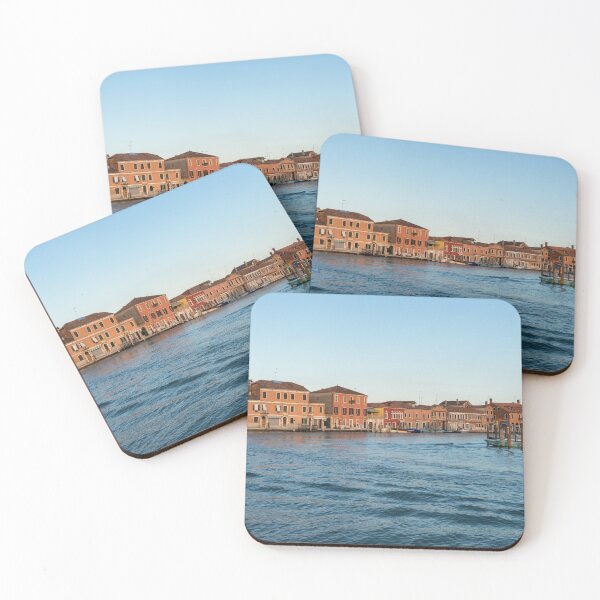 Item preview, Vibrant Murano Island - Silky Waves and Ripples on the Grand Canal designed and sold by Georgia Mizuleva.