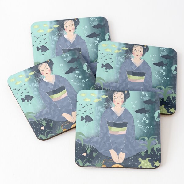 Item preview, Japanese Undersea Princess Otohime designed and sold by Markéta Stengl.