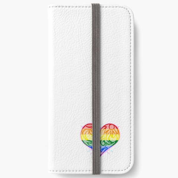 I love you in all the colours iPhone Wallet