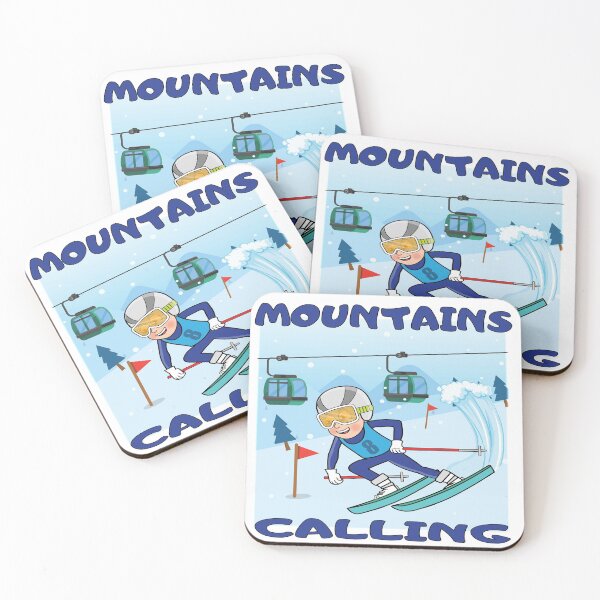 Item preview, Skiing - Mountains calling designed and sold by vuk2020.