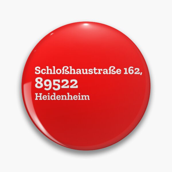 Item preview, Heidenheim Stadium Address designed and sold by The Chuck Wagon.