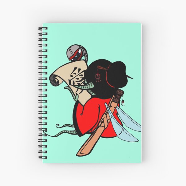 Yakuza Elf Spiral Notebook