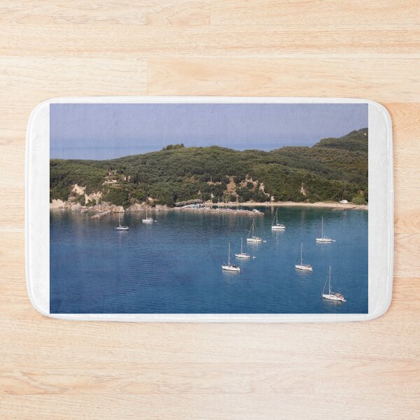 Item preview, yachts and sailboats on Valtos beach Parga Greece  designed and sold by goceris.