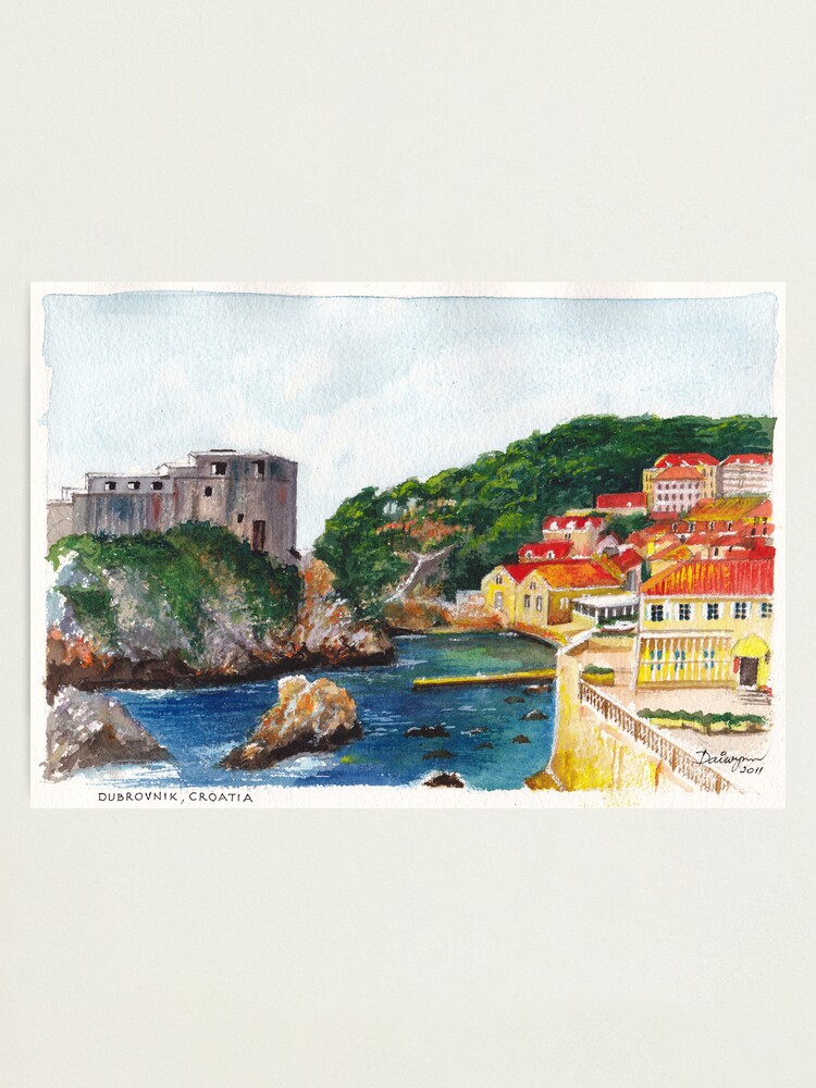 Dubrovnik Croatia Photographic Print