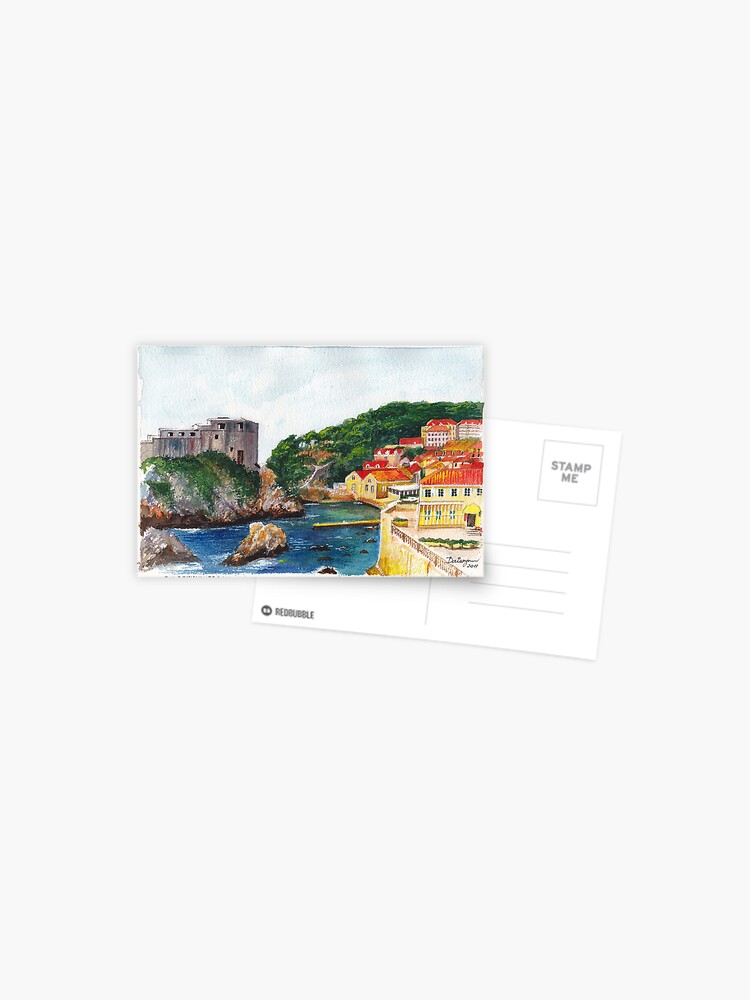 Dubrovnik Croatia Postcard