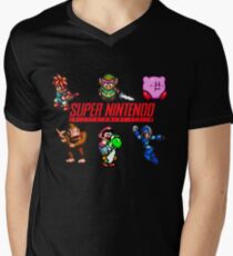 Super Nintendo Men's V-Neck T-Shirt