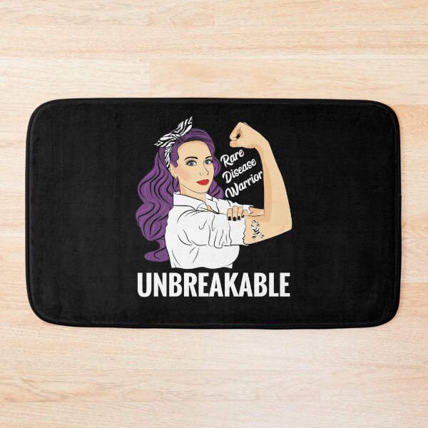 Item preview, Rare Disease Awareness Shirt Warrior Unbreakable T Shirt designed and sold by ZNOVANNA.
