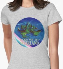 Take Me to Neverland Women's Fitted T-Shirt