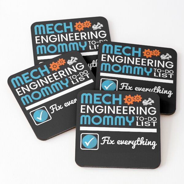 Item preview, Mechanical Engineering Mommy To Do List designed and sold by LifedankArt.