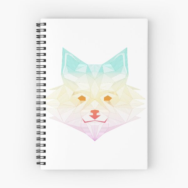 Item preview, Gradient crosshatch poly Fox designed and sold by Typefusion.